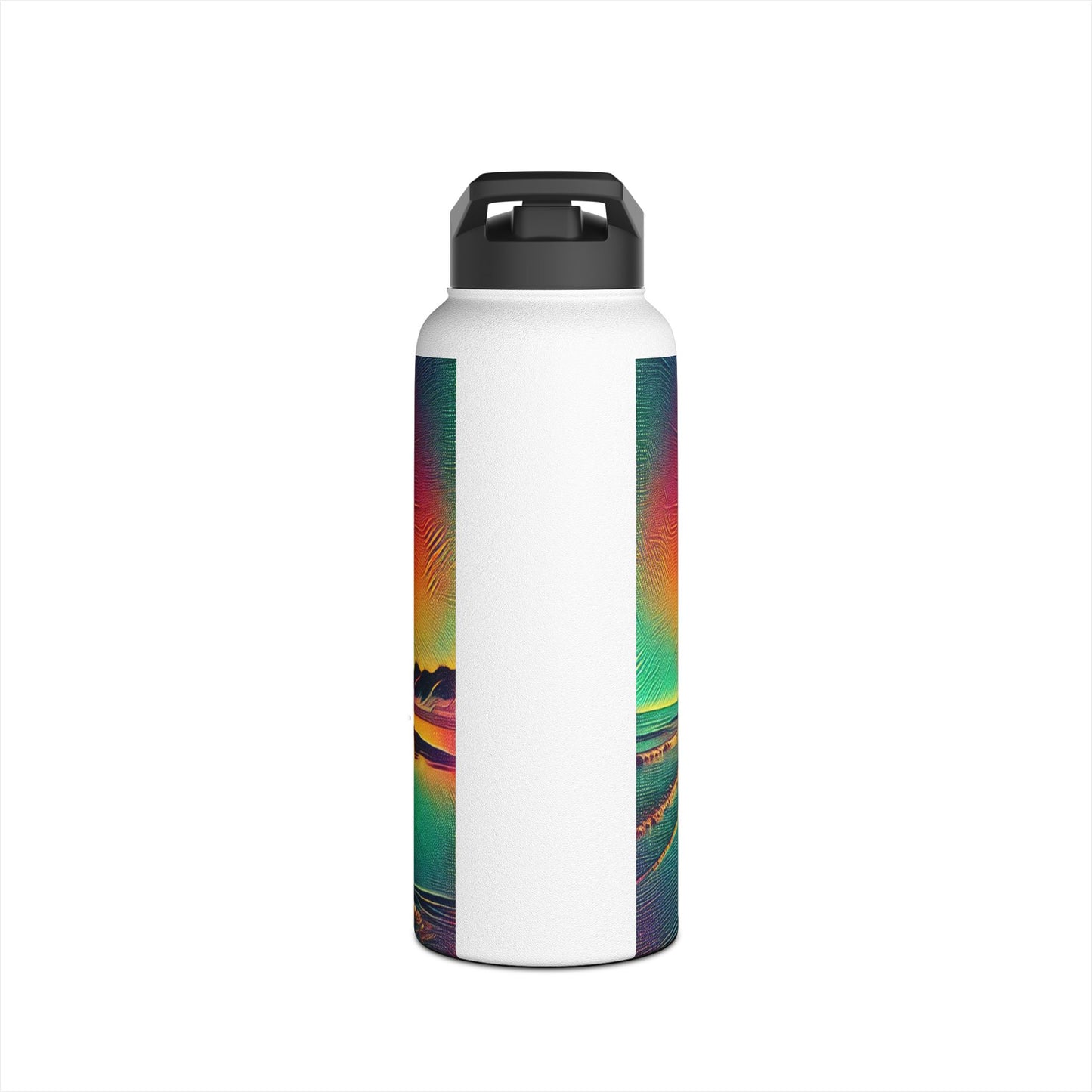 Fantasy Paddleboarding Stainless Steel Water Bottle, Standard Lid