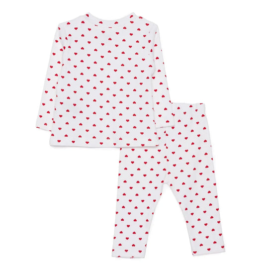 For My Baby Newborn Leggings Set - Ecru Printed