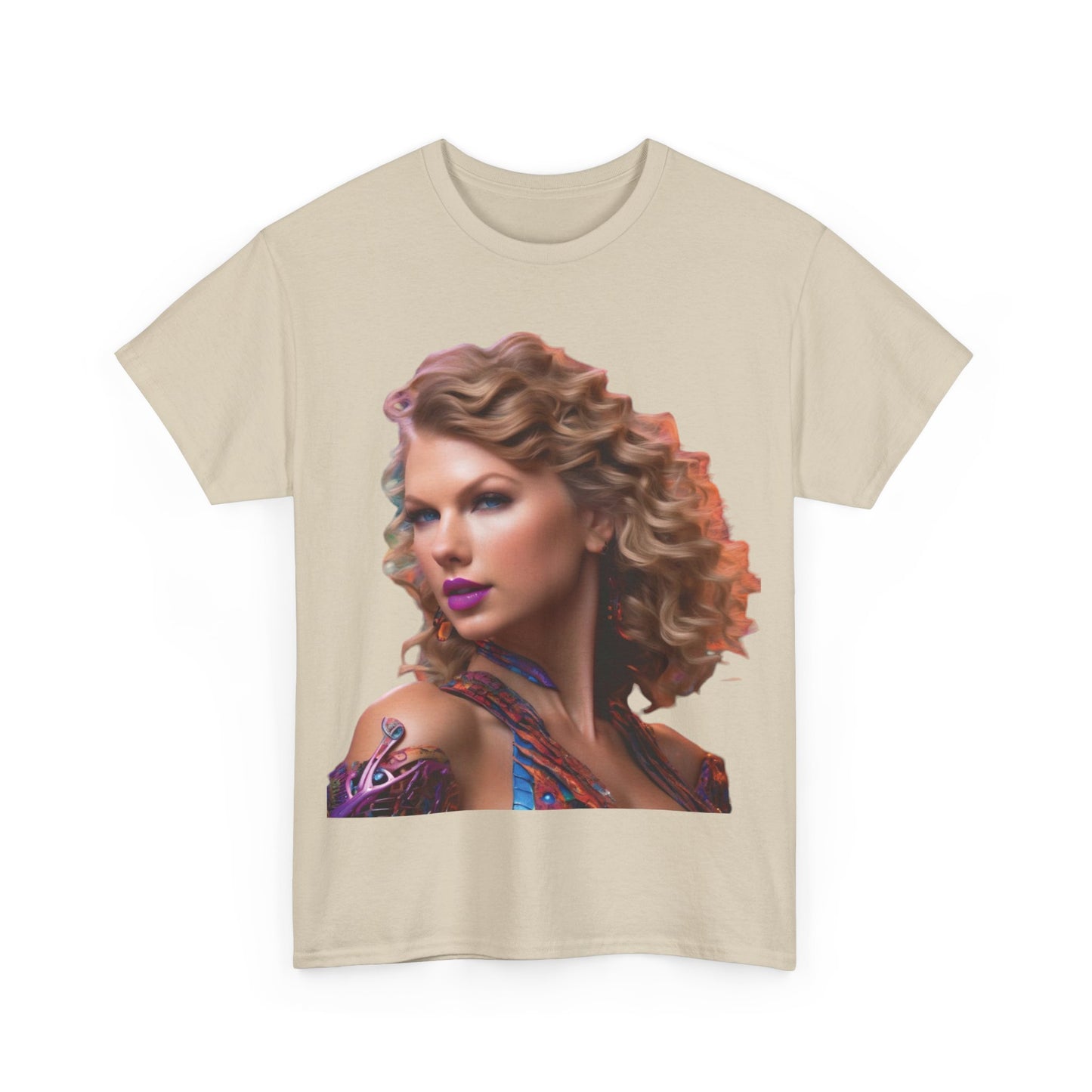 Swifties psychedelic  Taylor Swift Heavy Cotton Tee