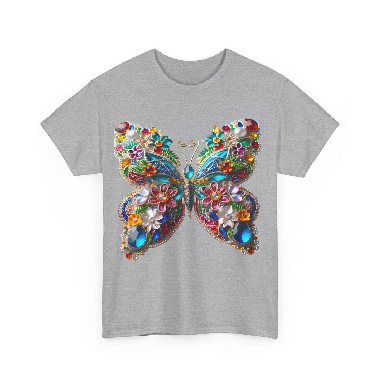 Enchanting Butterfly Brooch Unisex T Shirt Graphic Tee Unisex