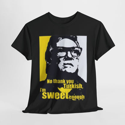 Elegant presentation of Brick Top Snatch Funny Mens Womens Graphic T-Shirt in black, highlighting a chic design with a graphic silhouette and witty text that adds unique character to any outfit.