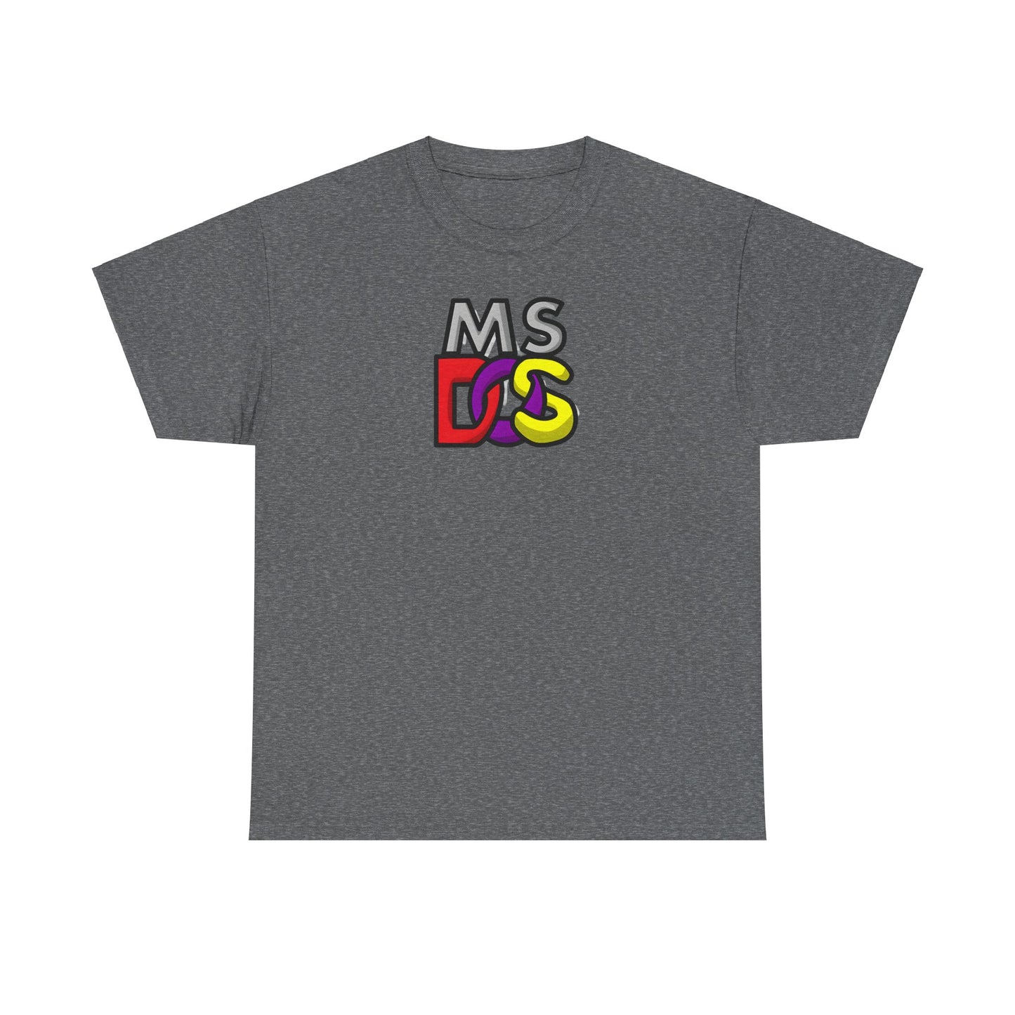 MS DOS Logo Graphic Tee Unisex