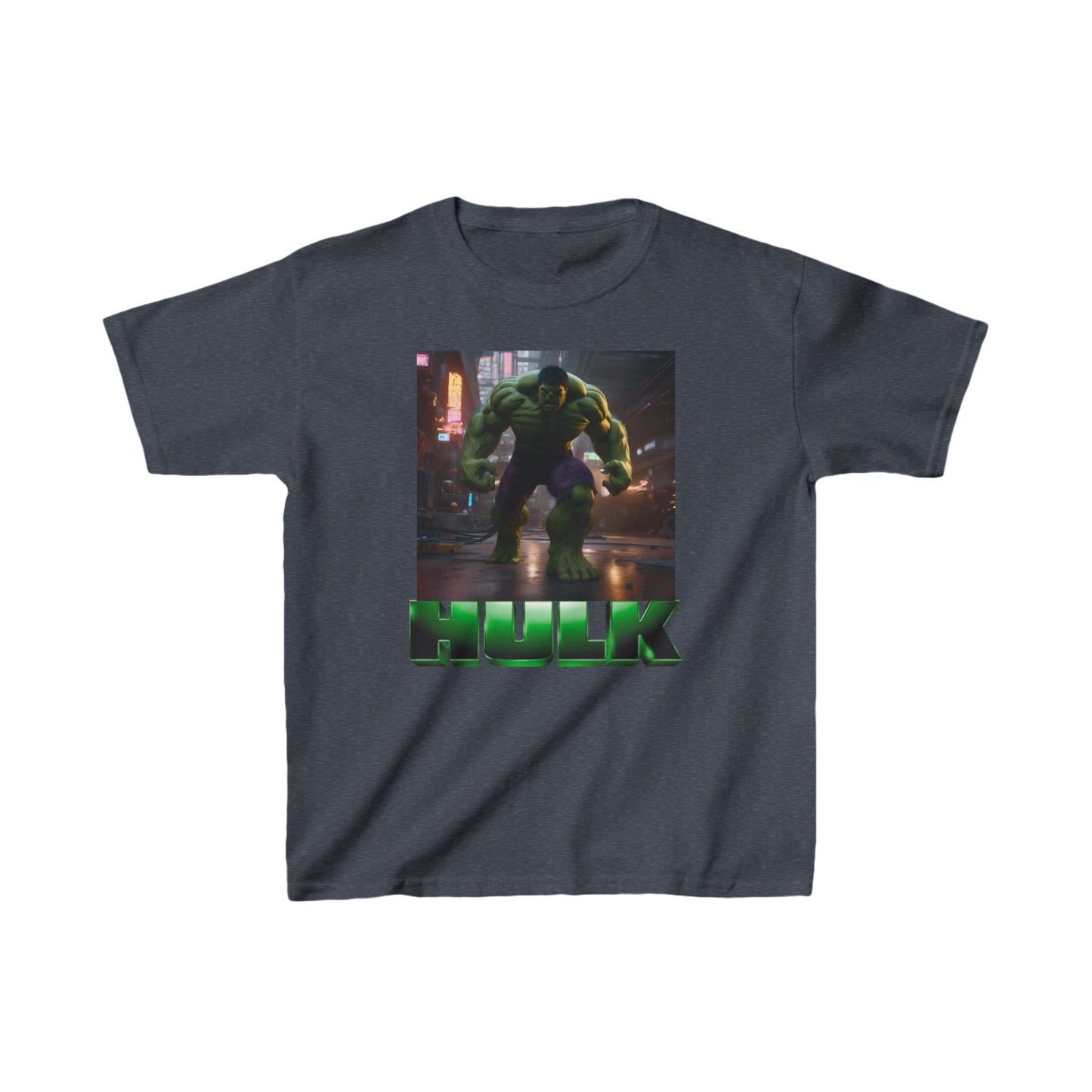 Kids Incredible Hulk Heavy Cotton Tee 16 colors