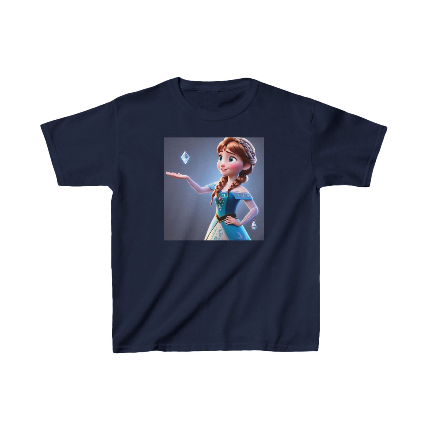 Kids Frozen Anna Heavy Cotton Tee 16 colors