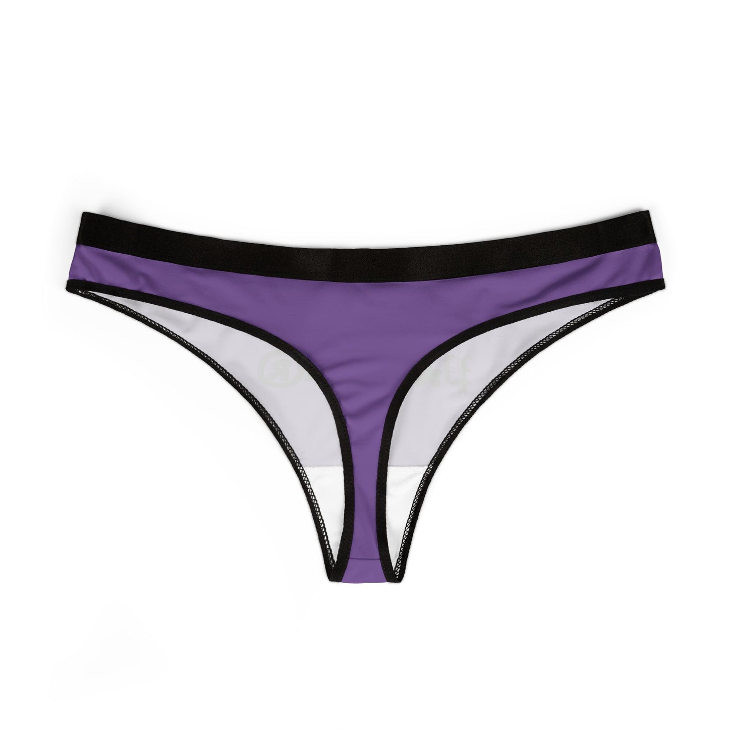 Cheeky Seductive Women's Thong with Playful Fonts and Star Graphic Design