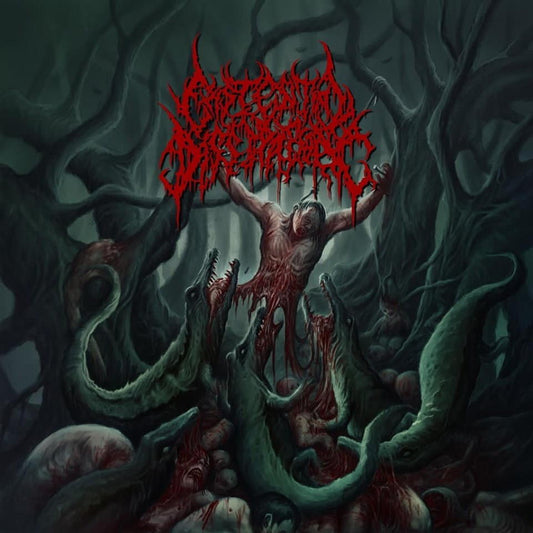 Existential Dissipation - Cesspool of Remnants CD cover, an exquisite death metal album by Rancid Offal Records, showcasing dark and evocative imagery that embodies the album's intense themes.