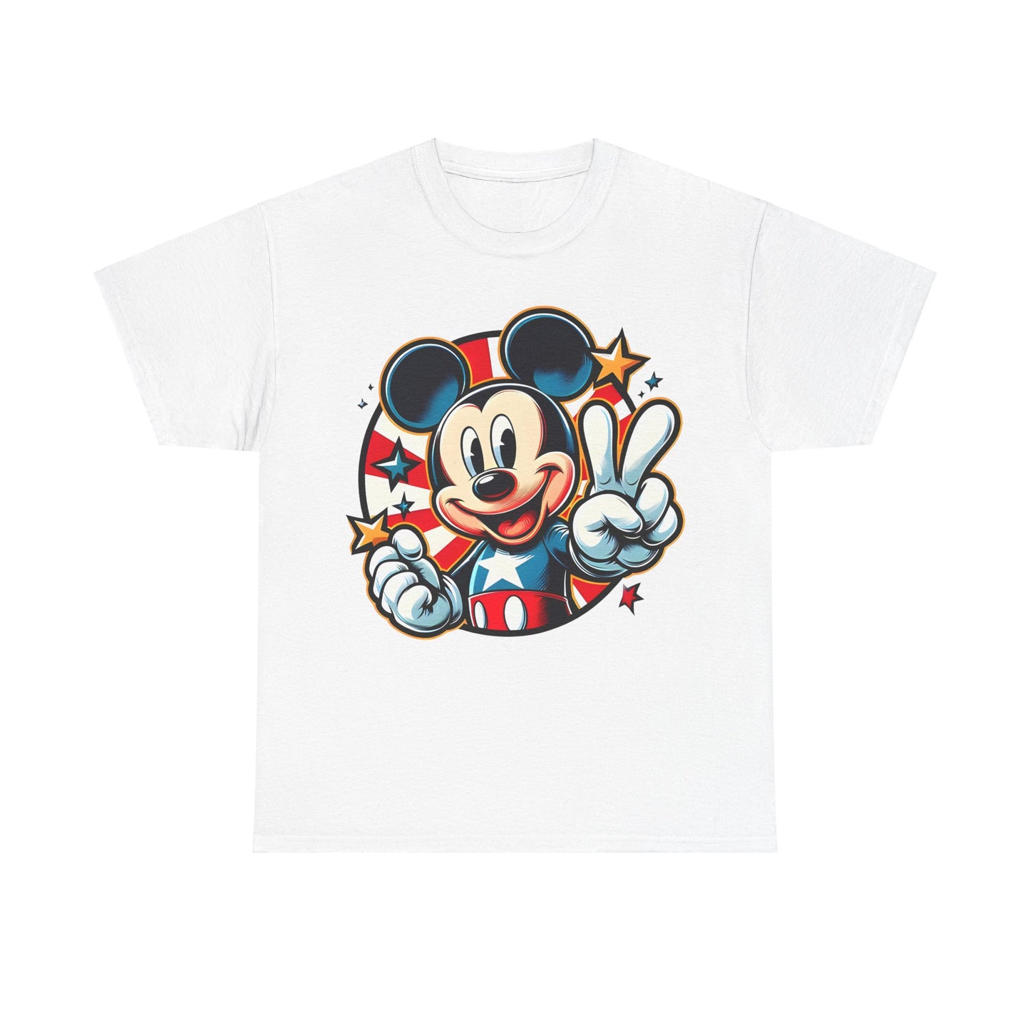 Mickey Mouse Pop Art Graphic  Unisex Graphic Tee Shirt