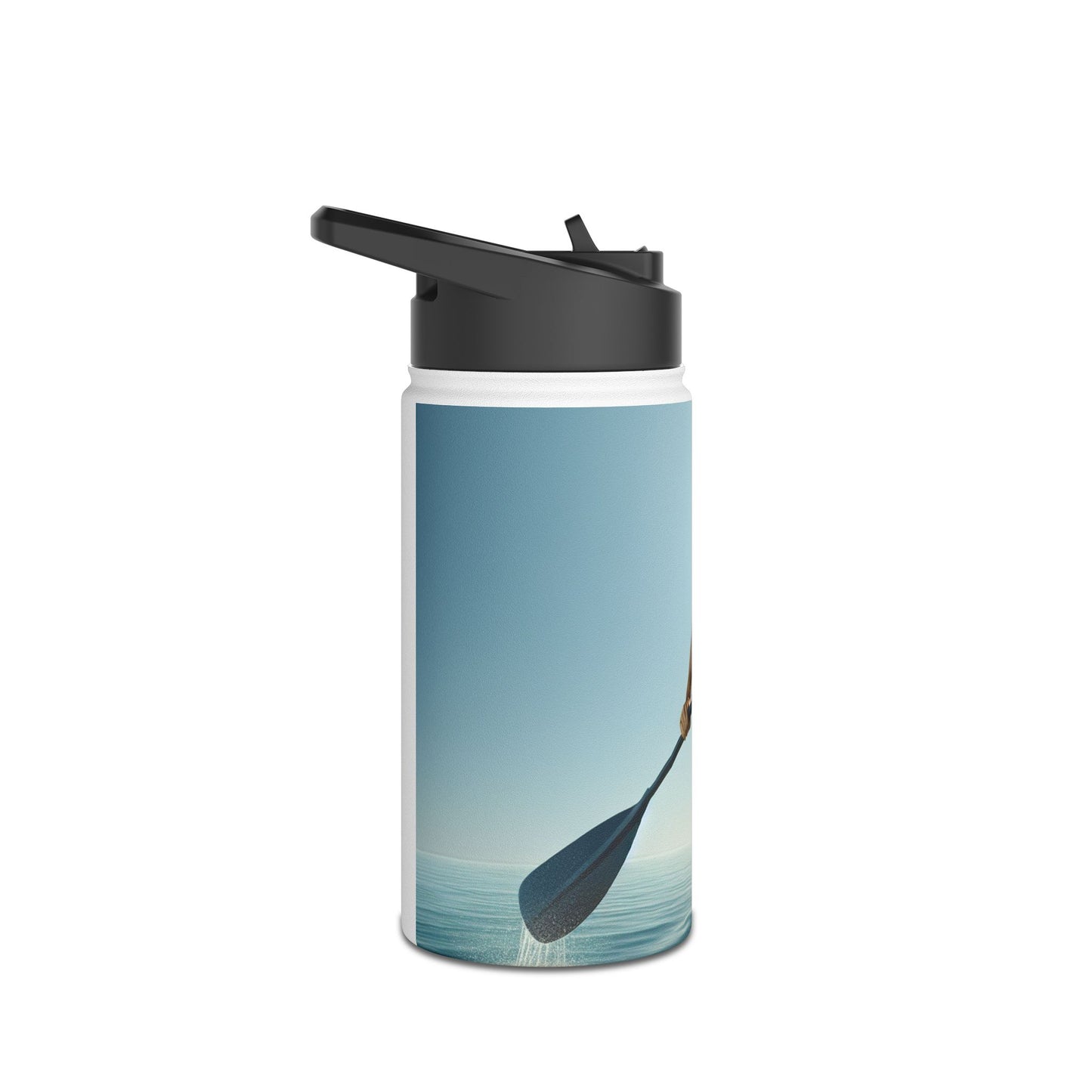 Fantasy Paddleboarding Stainless Steel Water Bottle, Standard Lid