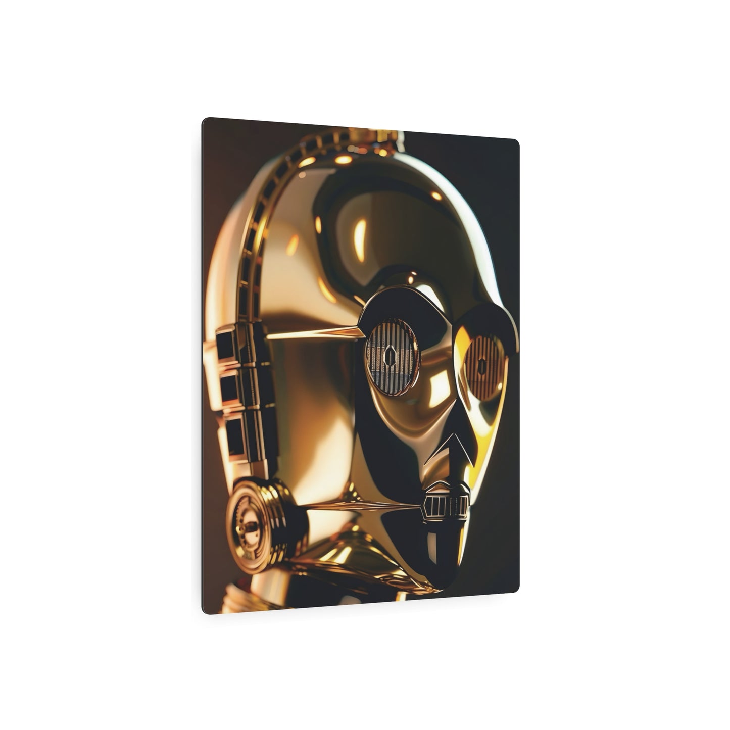 C3PO Star Wars Metal Art Poster