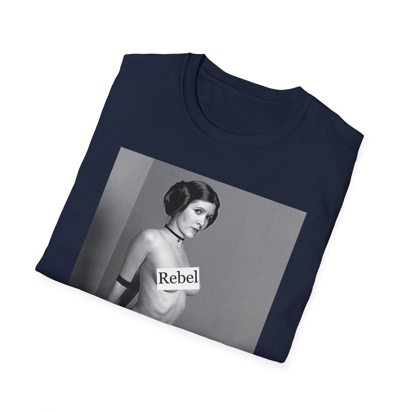 Rebel Star Wars T-Shirt: Uncensored Style - A luxurious cotton tee featuring a striking graphic design that embodies rebellion and individuality.