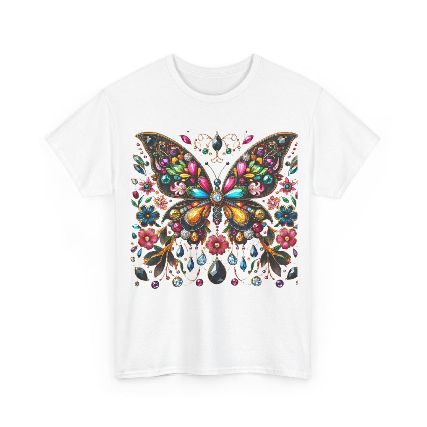 Enchanting Butterfly Brooch Unisex T Shirt Graphic Tee Unisex