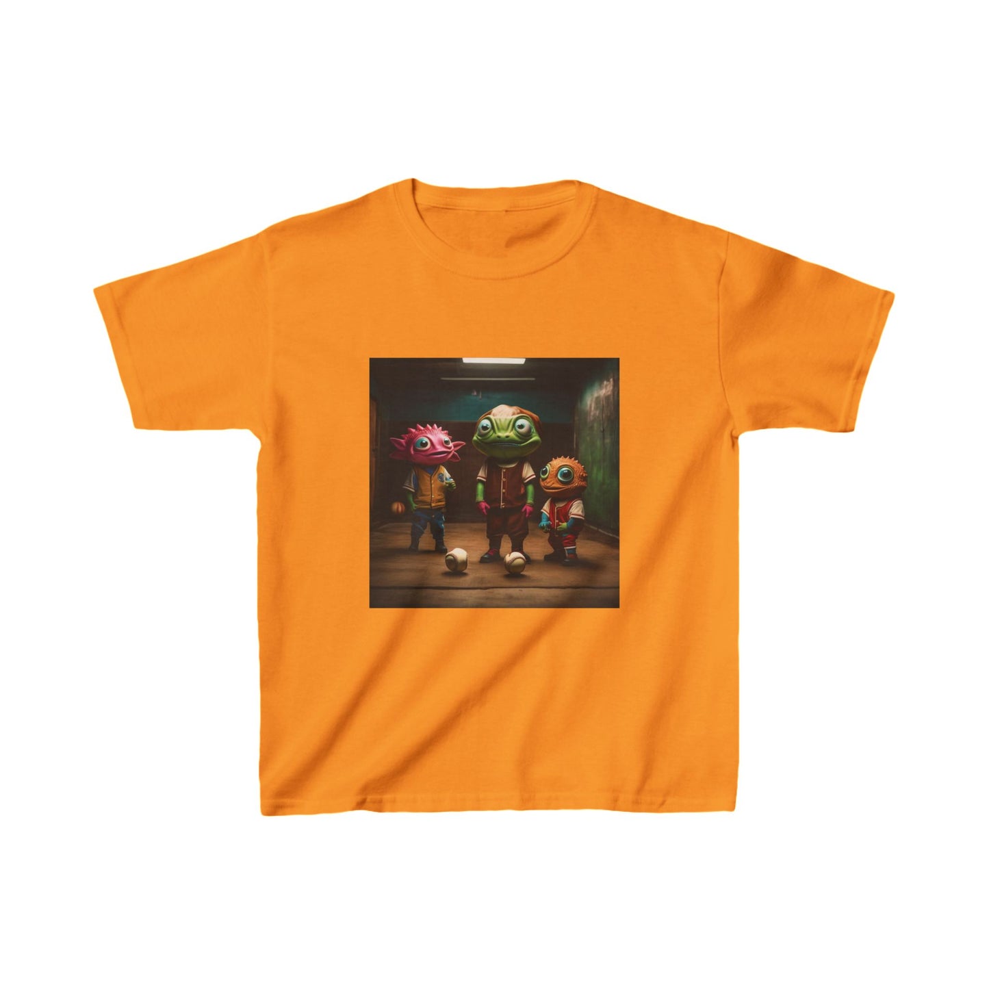 Kids Cute Aliens Heavy Cotton Tee 16 colors