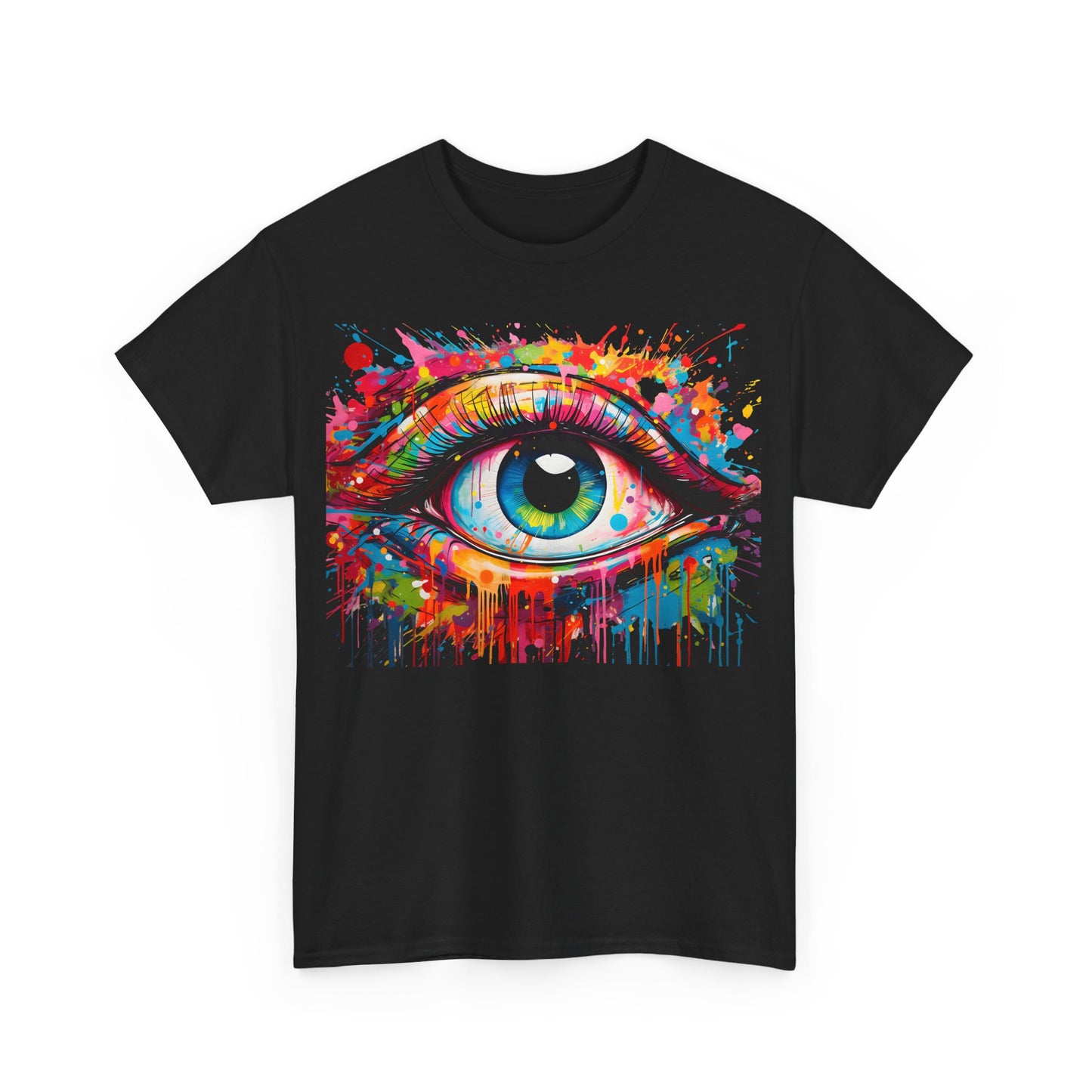 Visionary Drip Graffiti  Graphic Unisex  T Shirt Tee