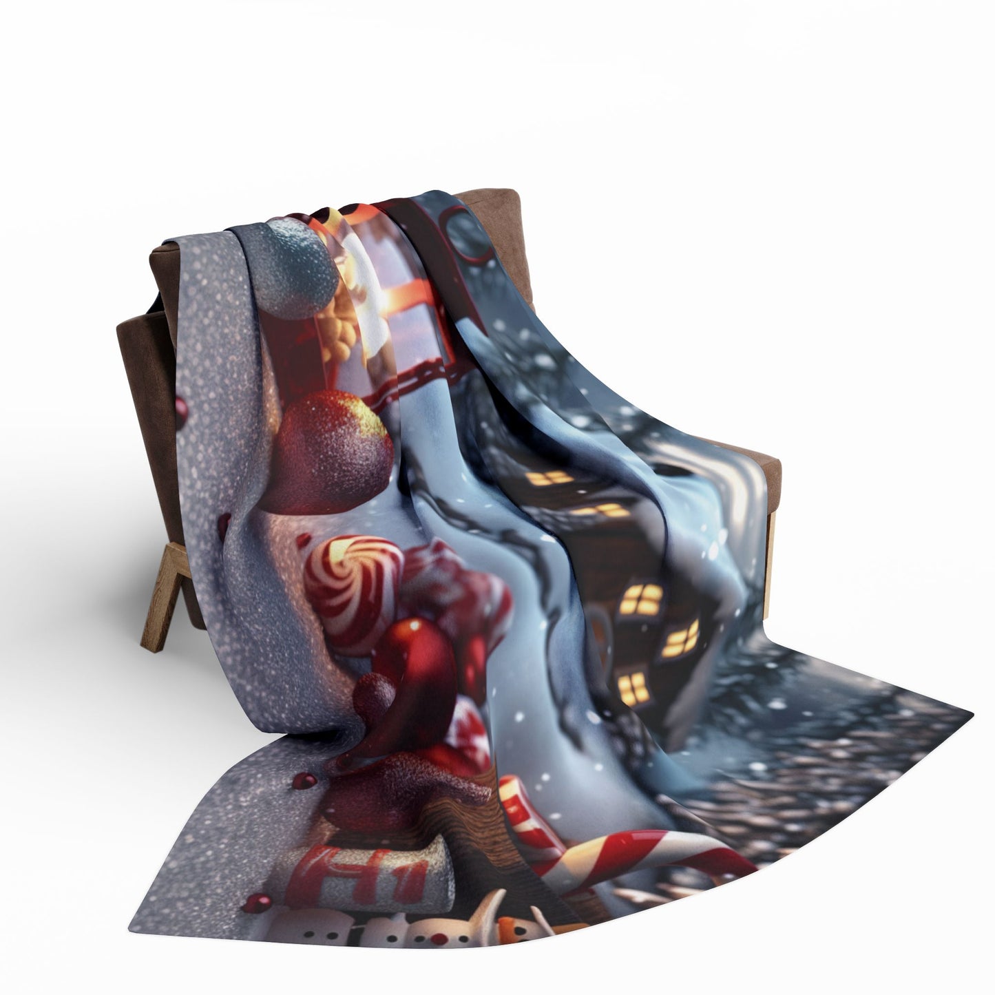 Decorative and Warm Christmas Arctic Fleece Blanket