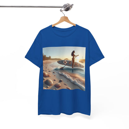 Delightfull Paddle Board T-Shirt from Dazzling Dreams Studio, embodying the essence of nature and adventure, ideal for outdoor water lovers.