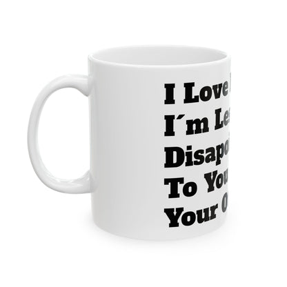 Adult Humor Mug with an inappropriate slogan, designed for microwave and dishwasher use, elevating your coffee game with a funny twist.
