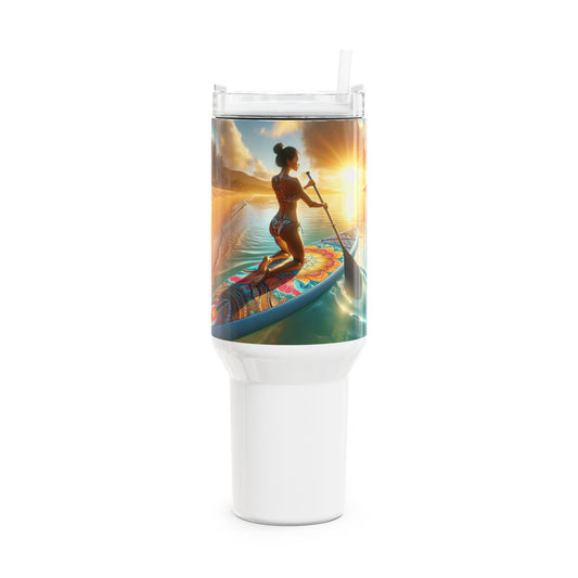 Fantasy Paddleboarding Tumbler, 40oz Eur