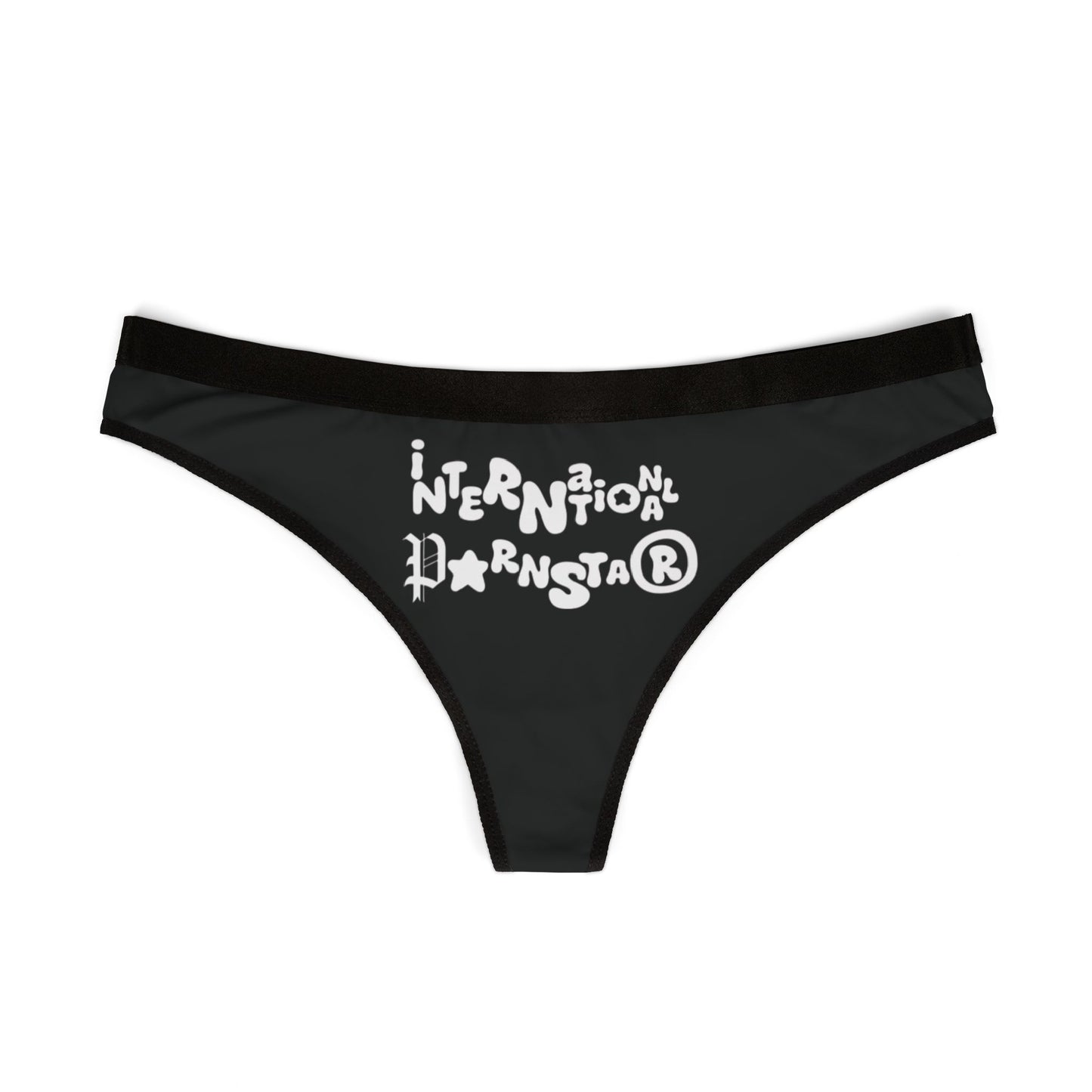 Cheeky International Star Thong: Humorous, Seductive & Playfully Naughty Design