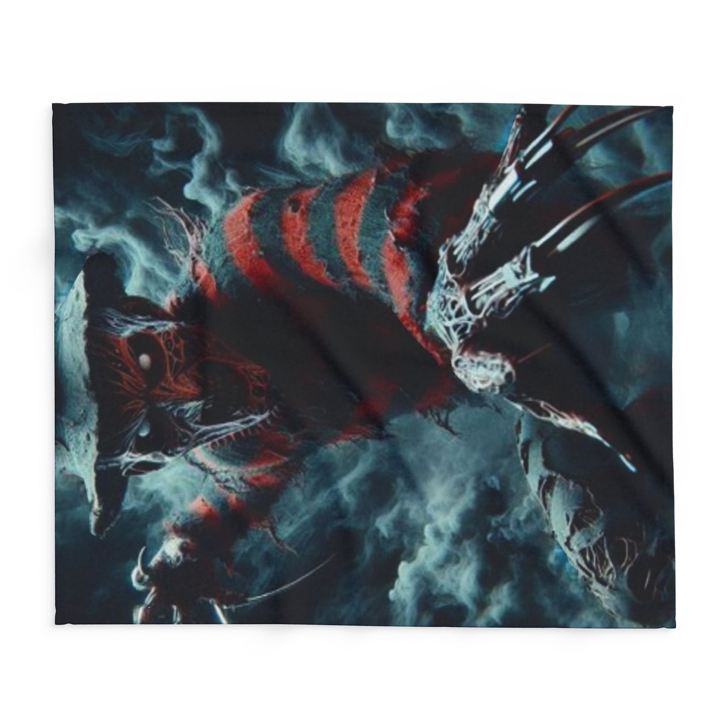 Halloween Freddy Kruegar Nightmare On Elm Street Arctic Fleece Blanket 3 Sizes