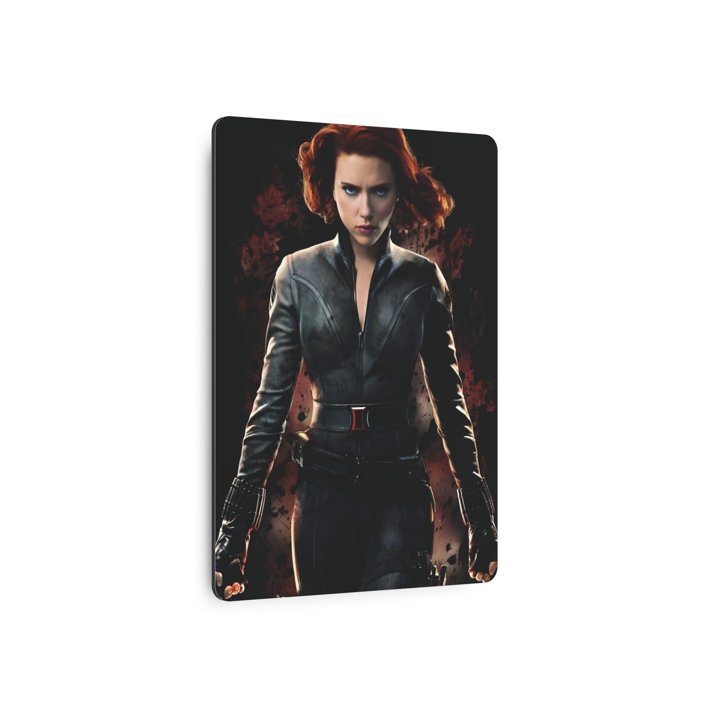 Marvel Black Widow Metal Art Poster