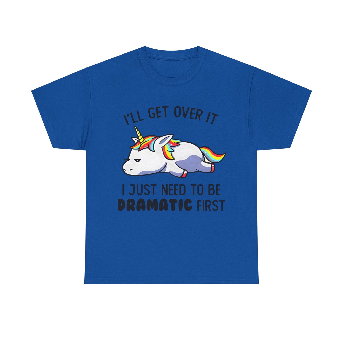 Unicorn Melancholy   Graphic Unisex  Tee Shirt