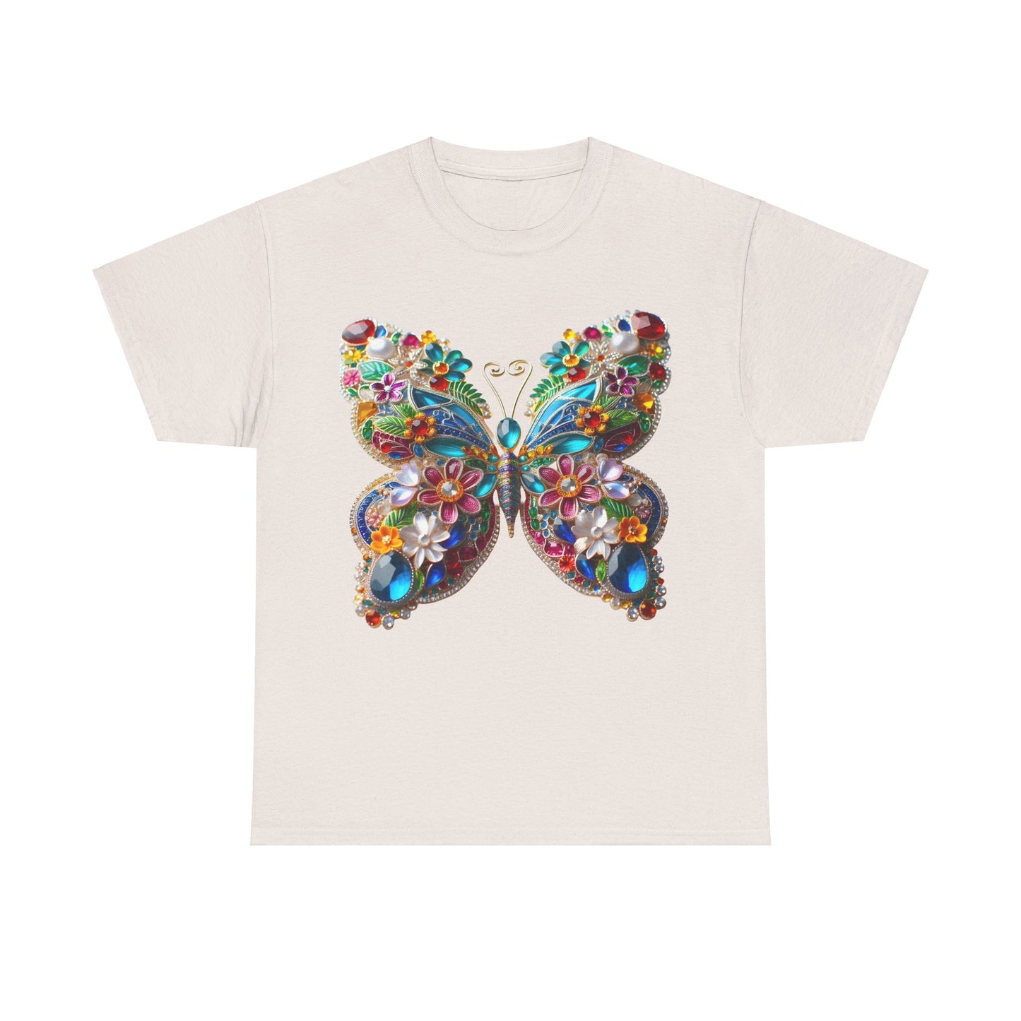 Enchanting Butterfly Brooch Unisex T Shirt Graphic Tee Unisex