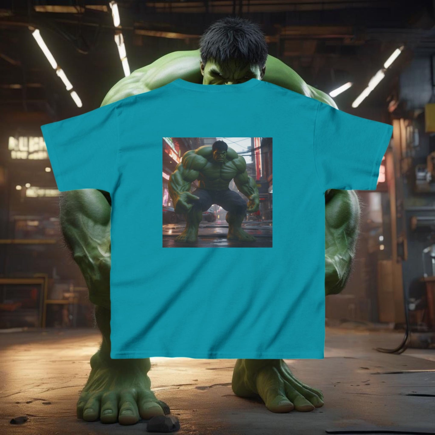 Kids Incredible Hulk Heavy Cotton Tee 16 colors