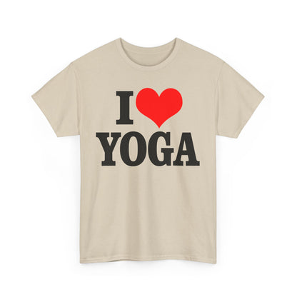 Reverse view of a stylish beige women's T-shirt, crafted for versatility and elegance, suitable for both yoga practice and casual outings.
