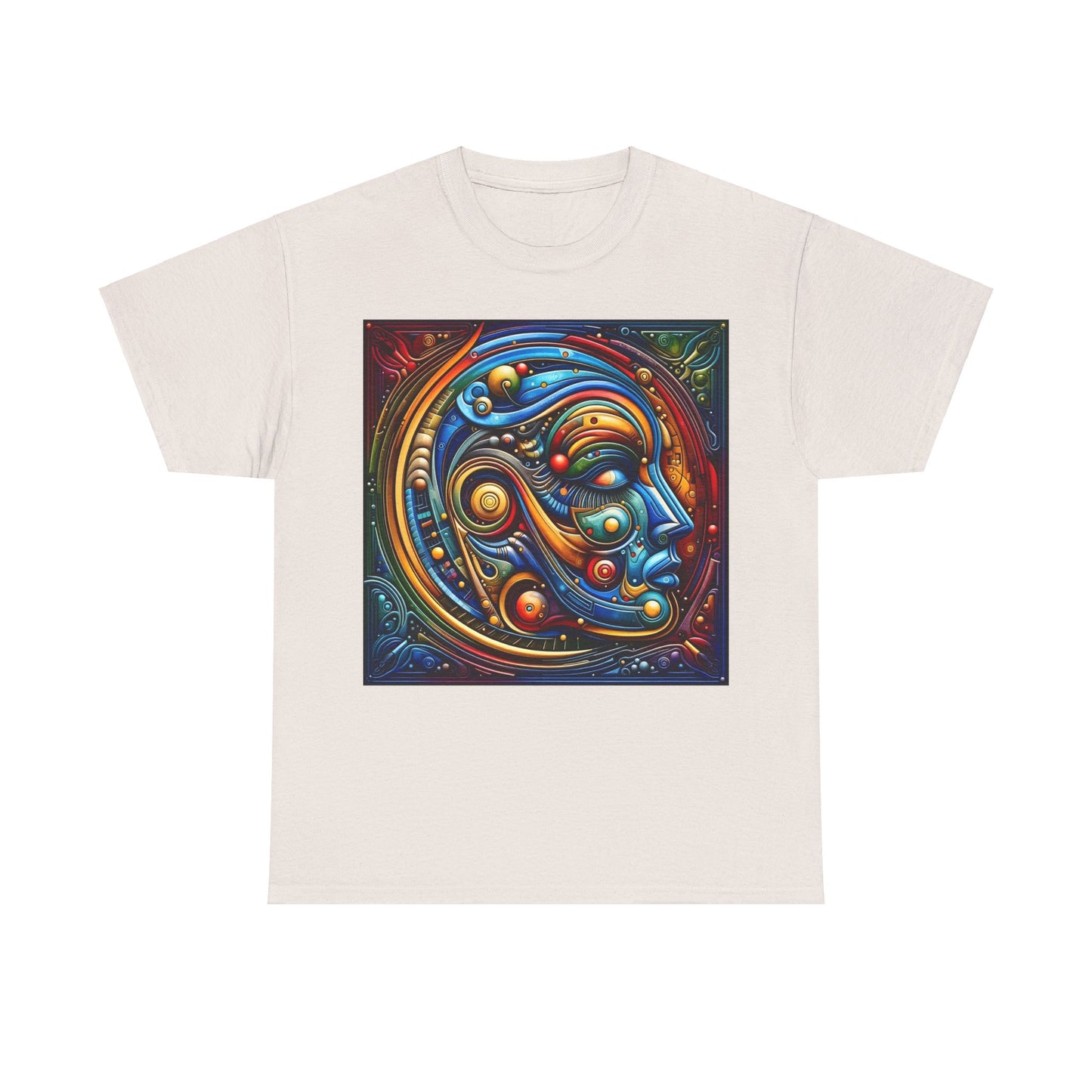 Stained Glass Dreams Unisex T Shirt Graphic Tee Unisex