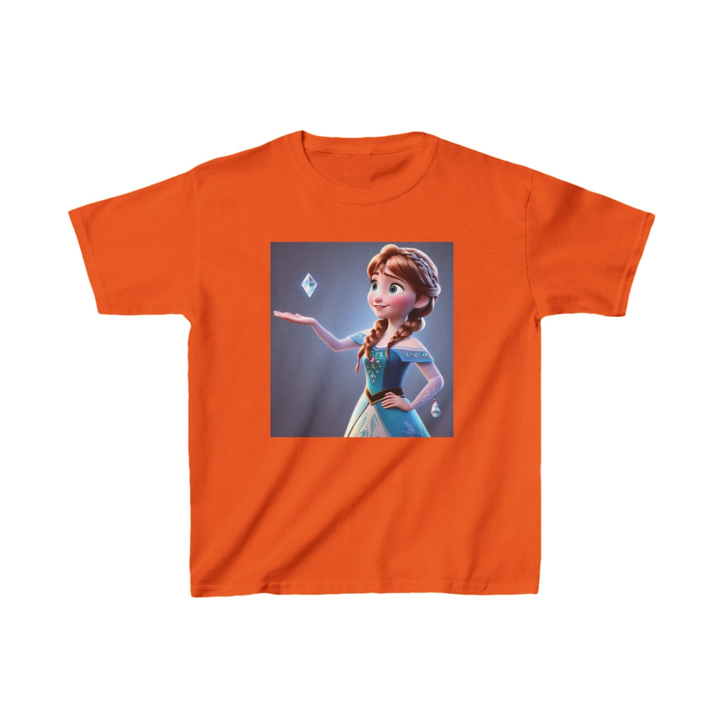 Kids Frozen Anna Heavy Cotton Tee 16 colors