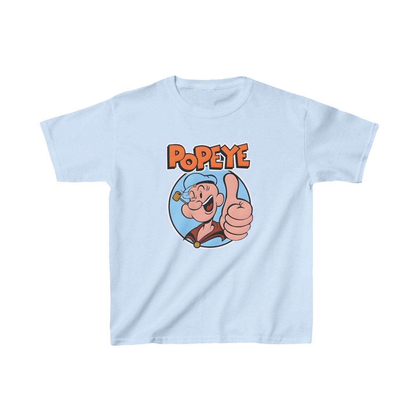 Unisex Kids Popeye Cotton T Shirt Tee Youths Childs