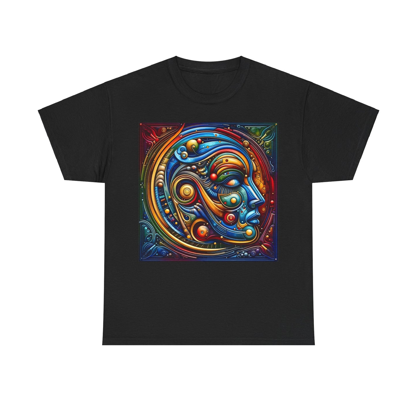 Stained Glass Dreams Unisex T Shirt Graphic Tee Unisex