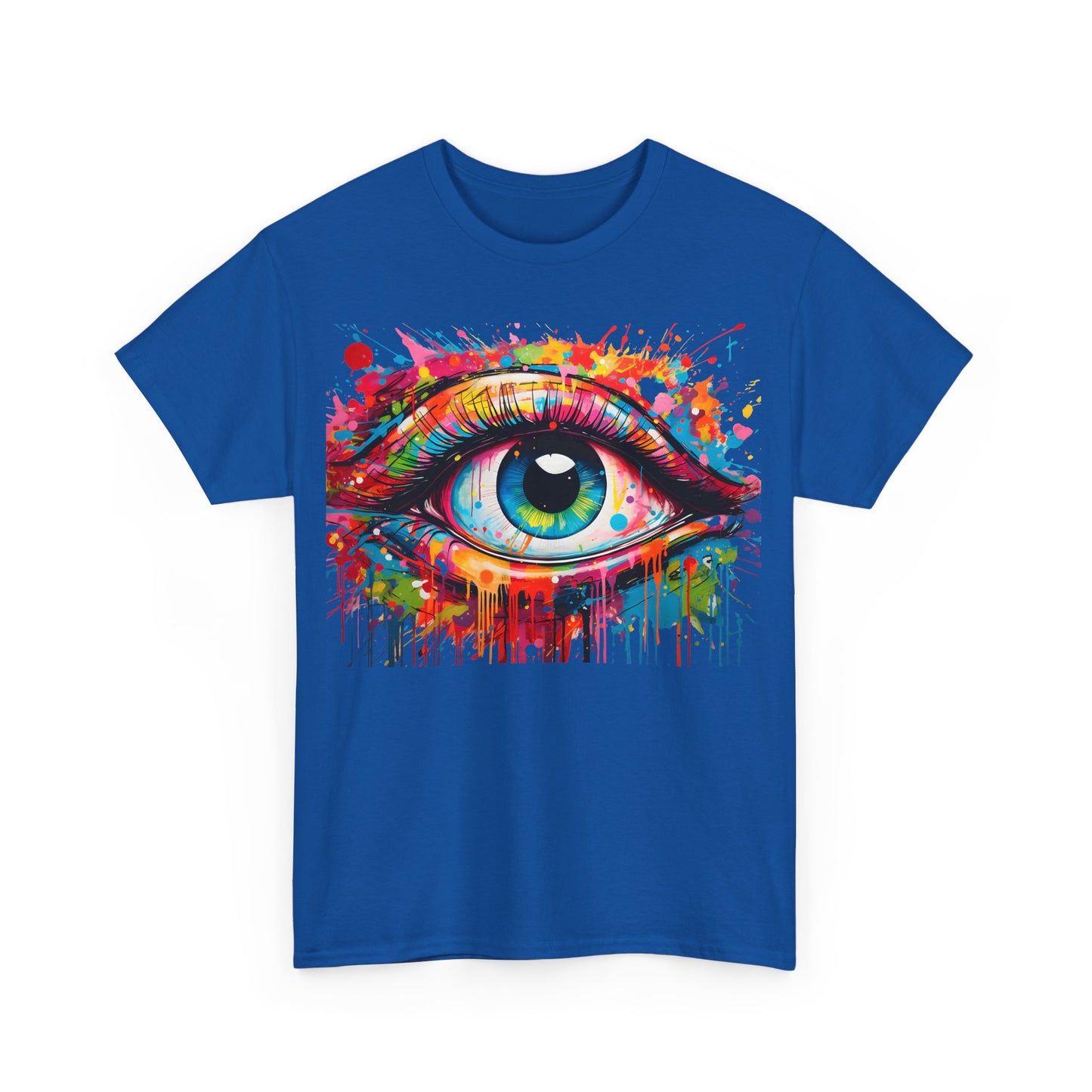 Visionary Drip Graffiti  Graphic Unisex  T Shirt Tee