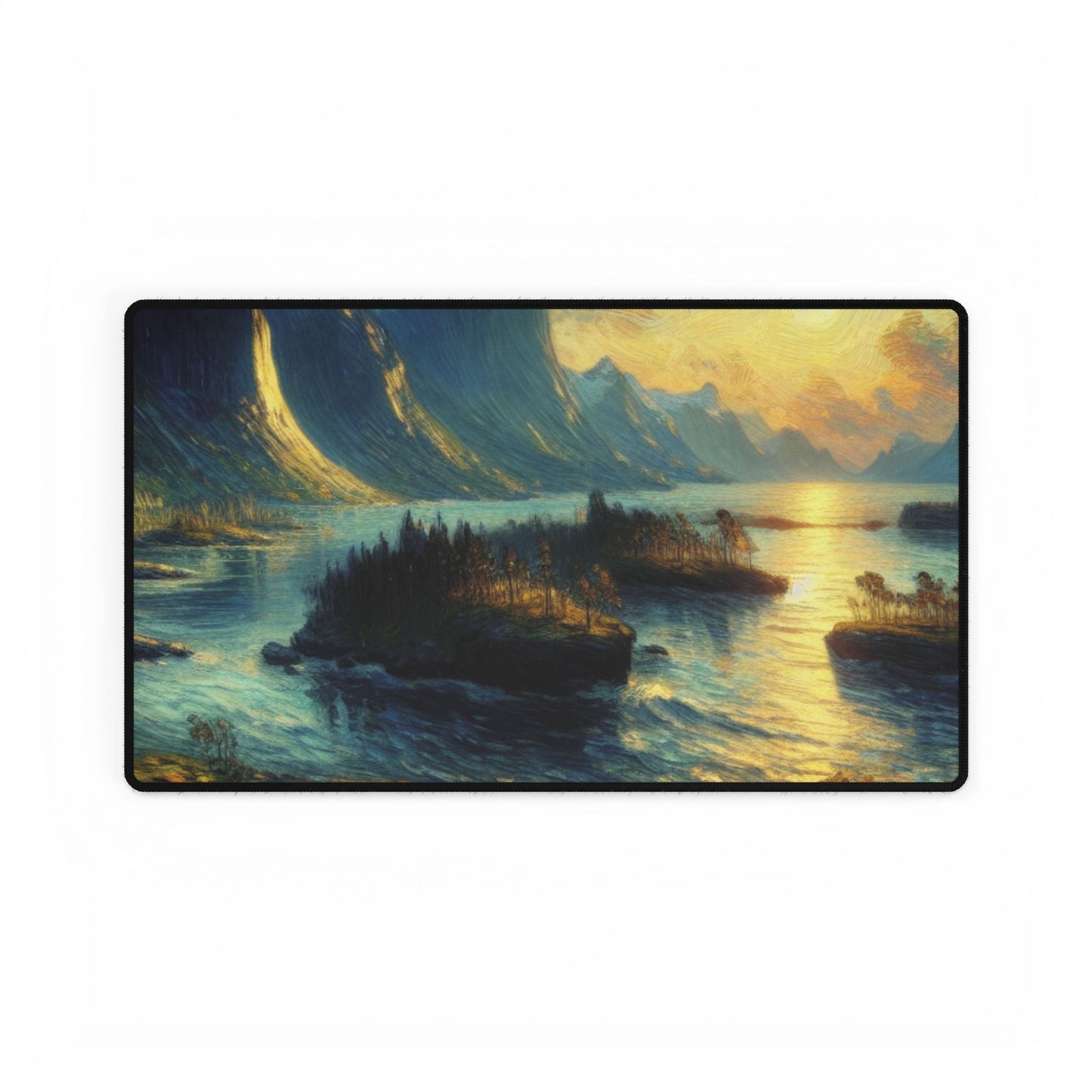 Munchian Euphoric Whimsy- Desk | Mouse Mat 3 Sizes