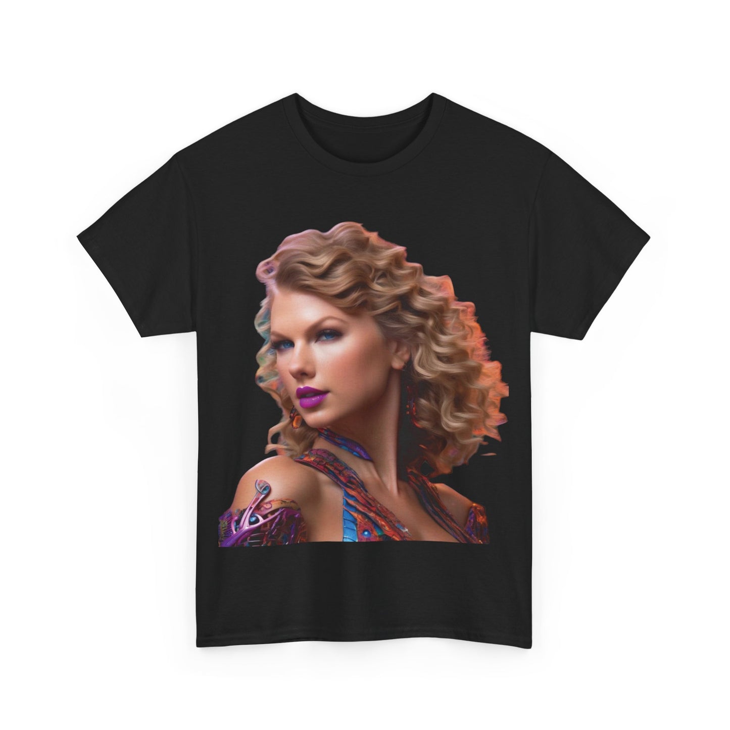 Swifties psychedelic  Taylor Swift Heavy Cotton Tee