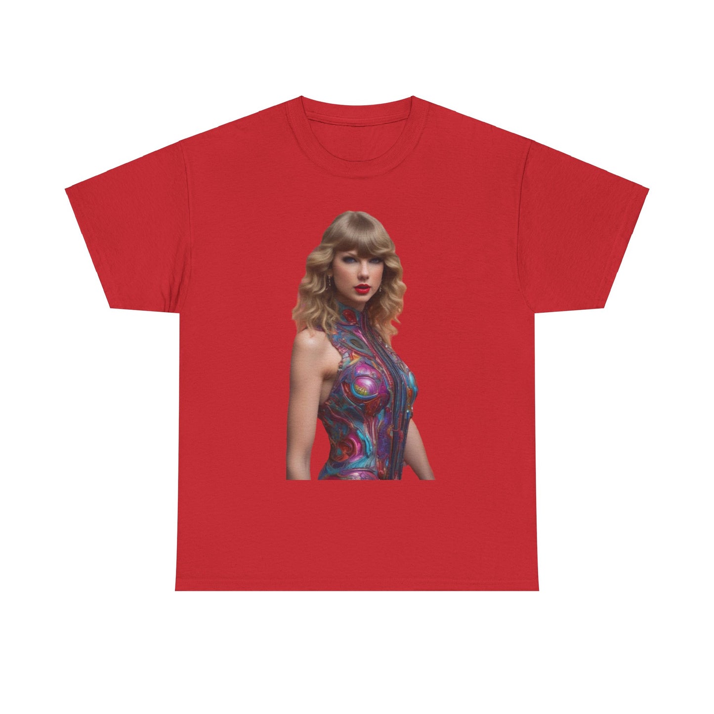 Swifties psychedelic  Taylor Swift Heavy Cotton Tee