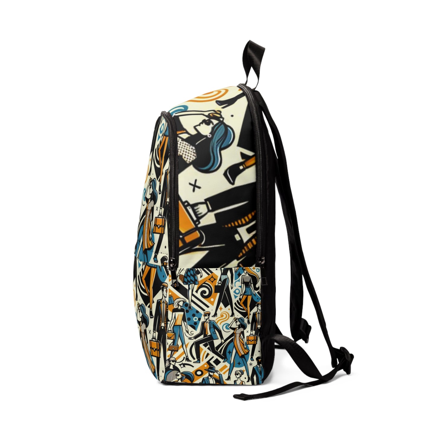 Abstract Dazzle Fusion - Backpack