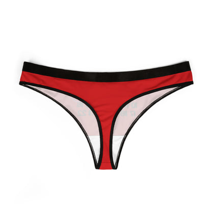 Elegant and stylish red thong from Dazzling Dreams Studio, designed with a classic silhouette and a soft interior for ultimate comfort, ideal for everyday wear.