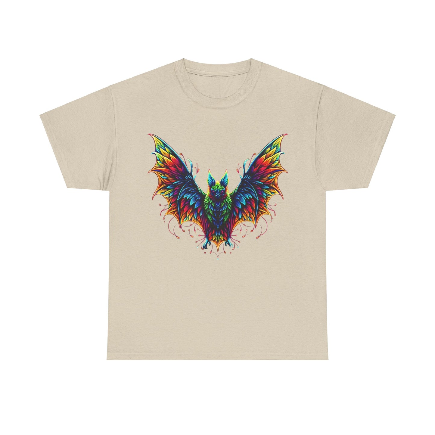 Radiant Evolution Bat Tee  Unisex Cotton Tee Graphic T Shirt