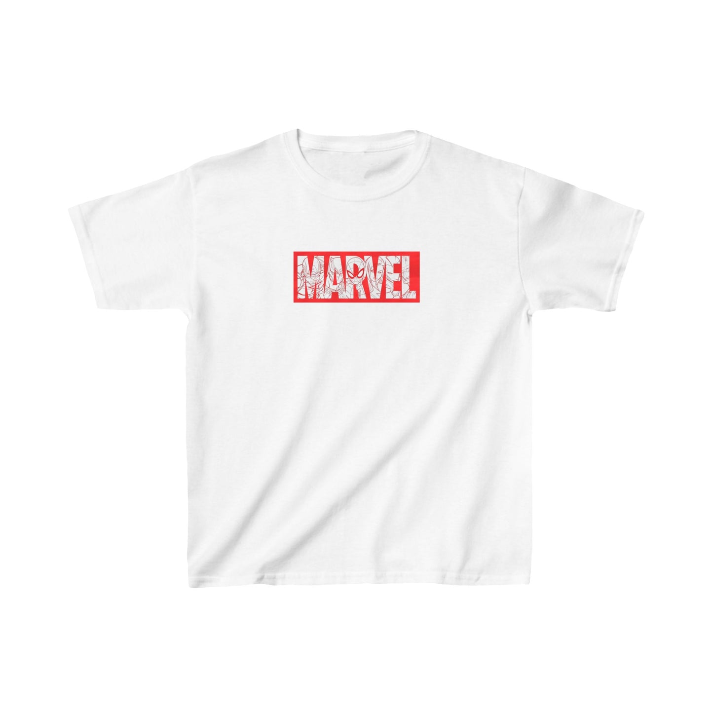 Unisex Childrens Computer Game Marvel Logo Graphic Cotton Tee 16 colors