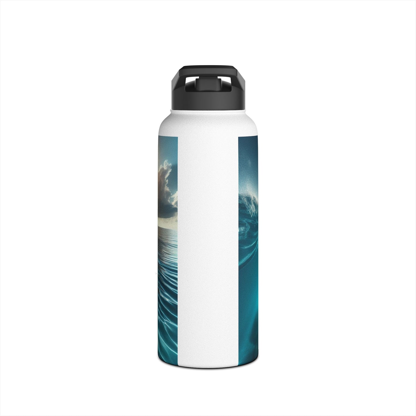 Fantasy Paddleboarding Stainless Steel Water Bottle, Standard Lid