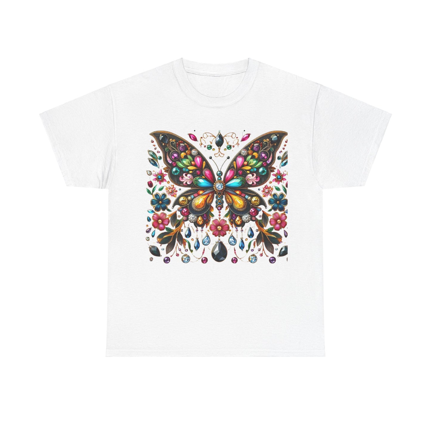 Enchanting Butterfly Brooch Unisex T Shirt Graphic Tee Unisex