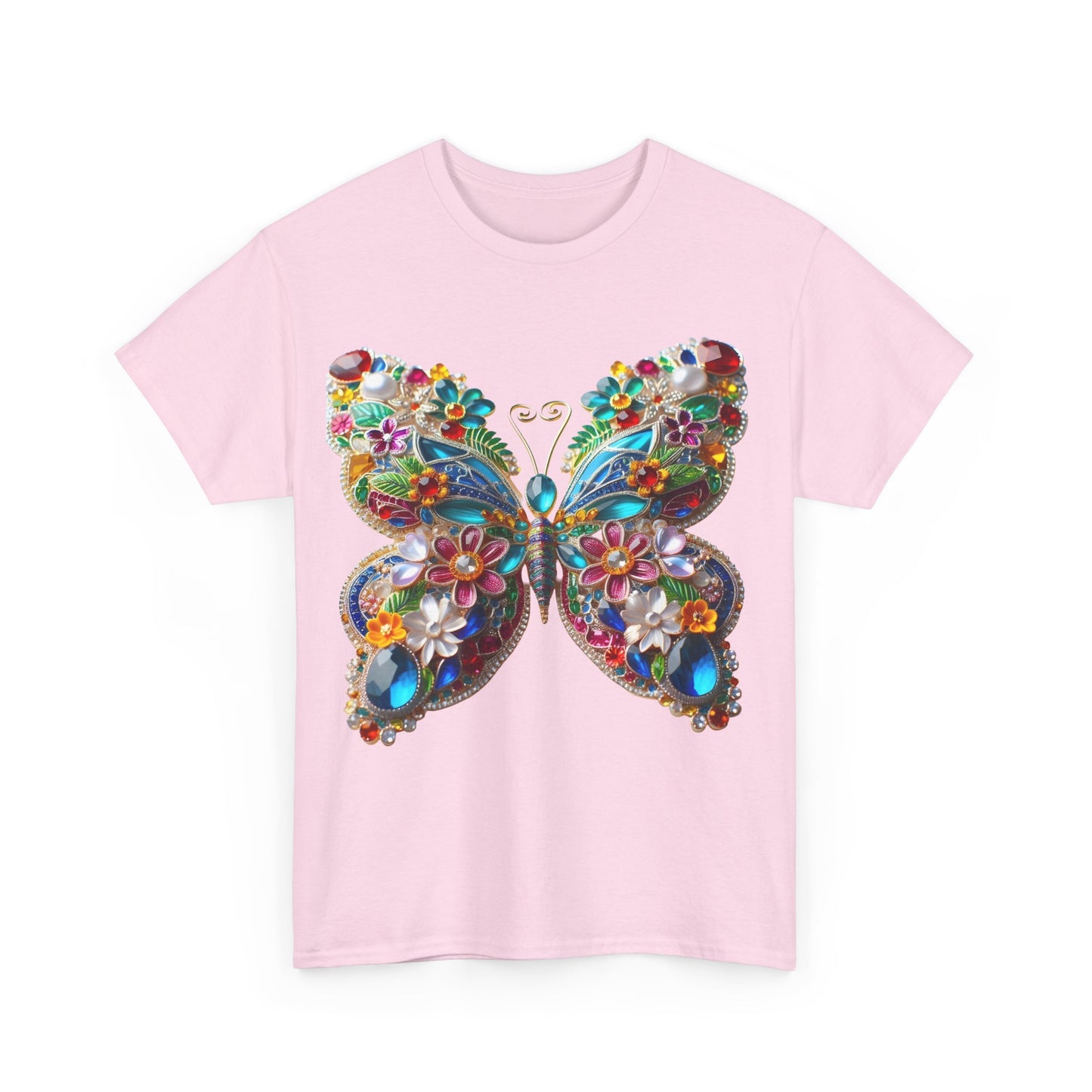 Enchanting Butterfly Brooch Unisex T Shirt Graphic Tee Unisex