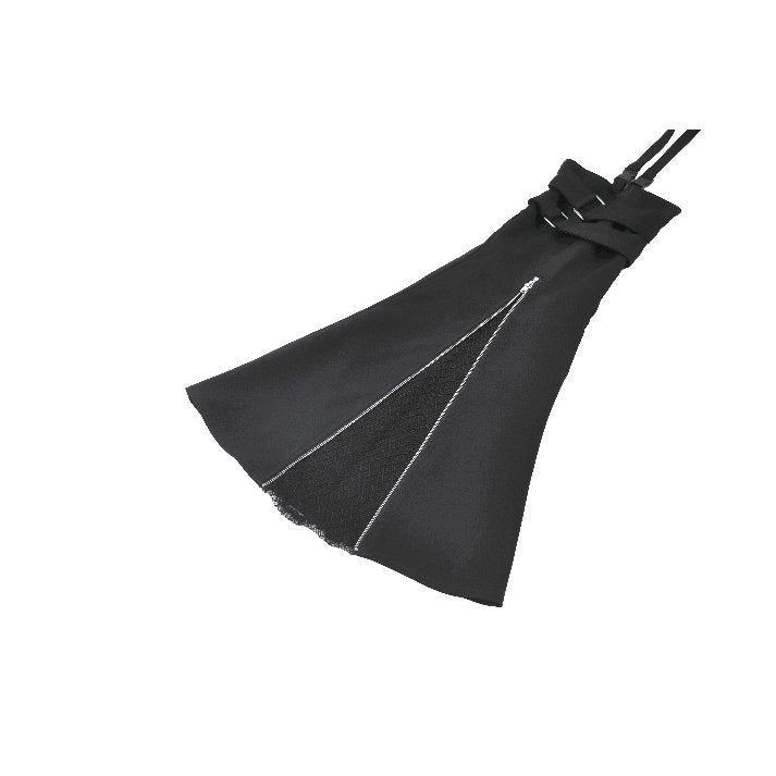 Stylish outfit featuring Dark In Love Convertible Flare Trousers with detachable panels, perfect for versatile goth fashion statements.