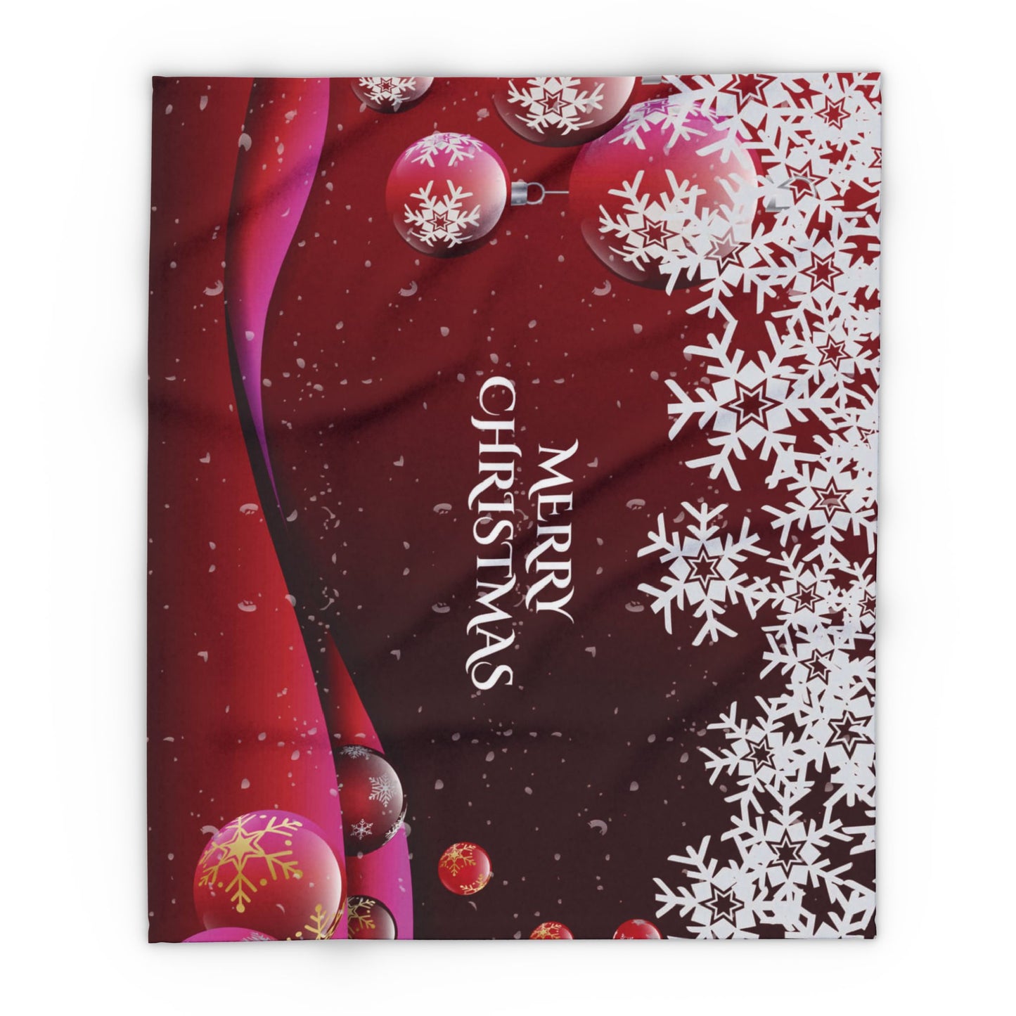 Decorative and Warm Christmas Arctic Fleece Blanket