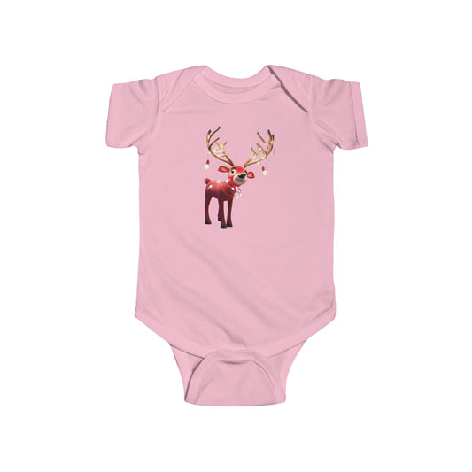 Christmas Reindeer Bodysuit, Baby Romper, Cute Baby Clothes, Infant, 5 colors