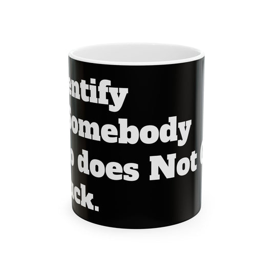 Inappropriate Slogan Ceramic Mug, Funny Office Mug, F- Word Mug, Adult Humor