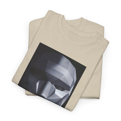 Elegant Squid Game Unisex Tee stacked design displaying the iconic mask motif, a must-have for fans and style enthusiasts alike.