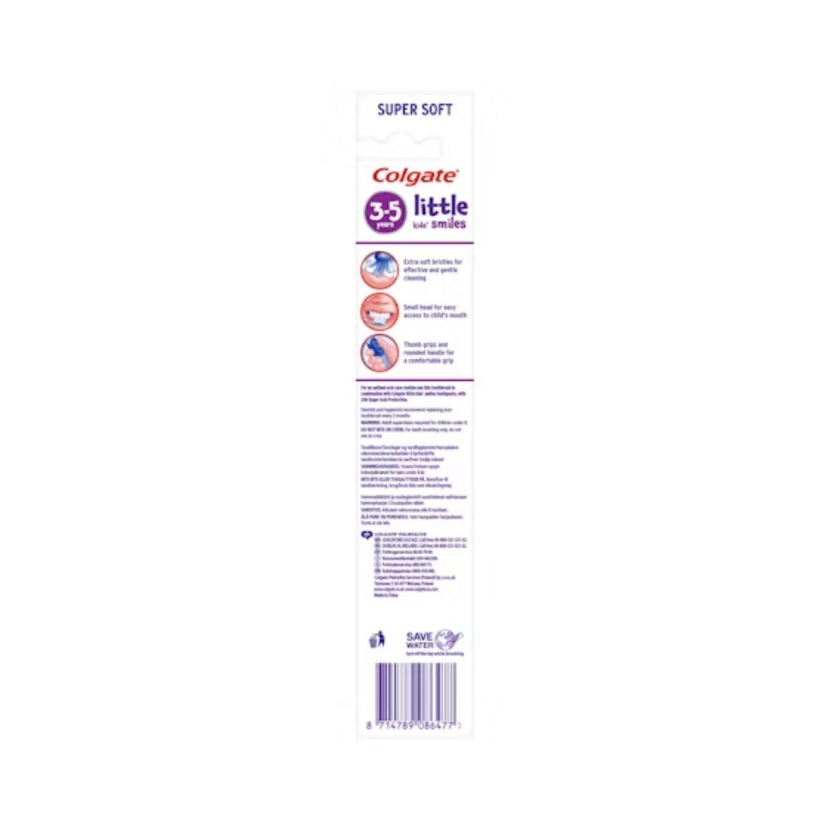 Colgate Smiles Extra Soft Toothbrush 3-5 years Assorted