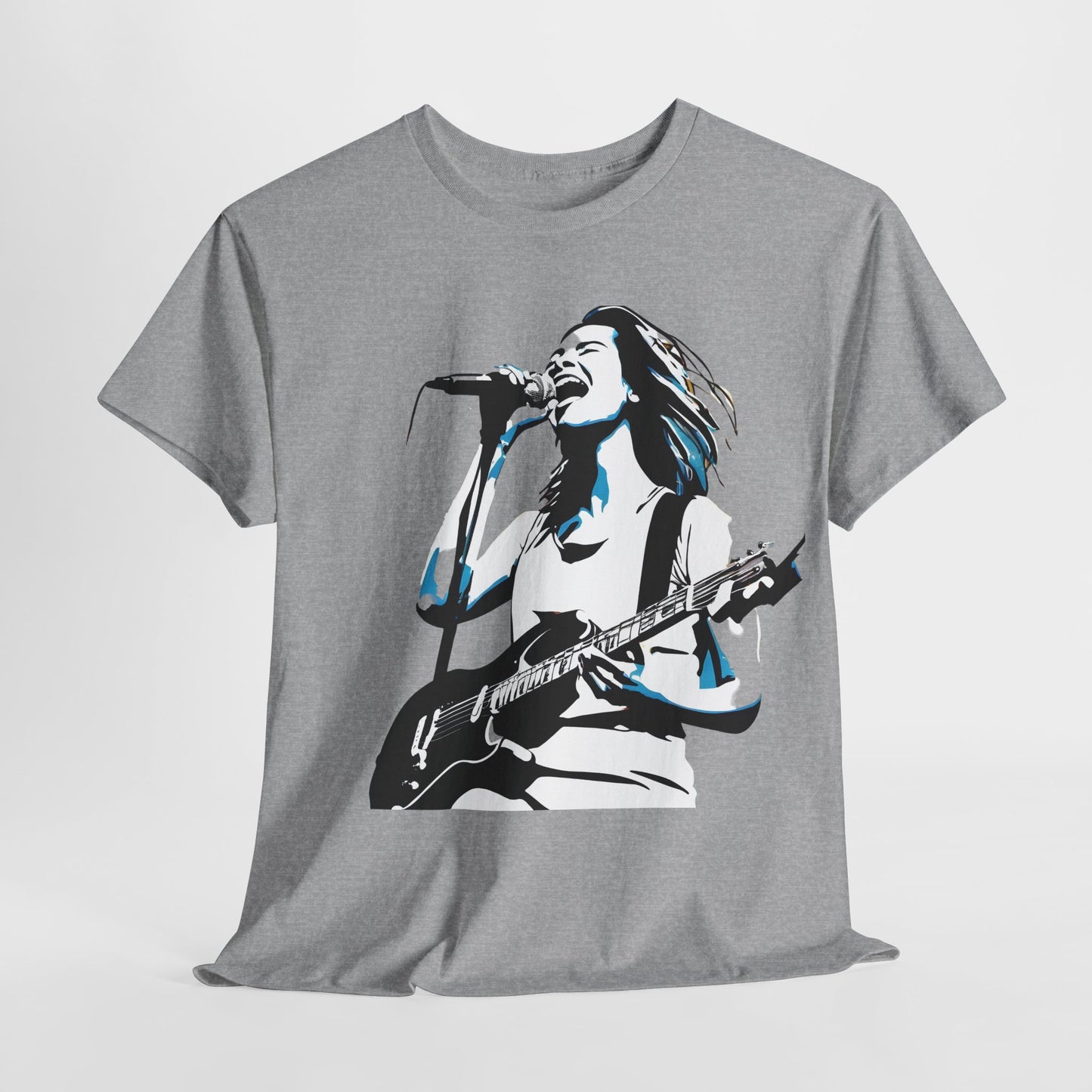 Legend of Rock Graphic T-Shirt, Urban Streetwear Top, Unisex Cotton